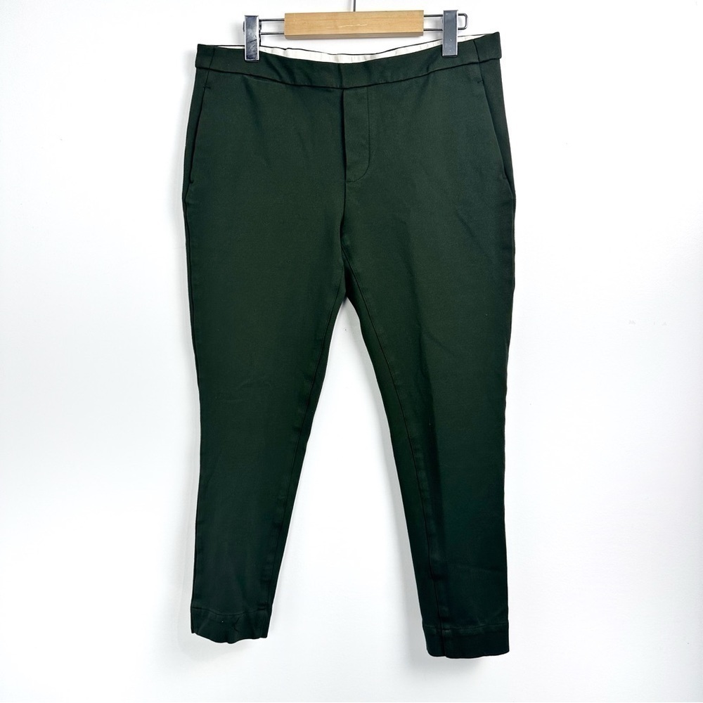 Sibel Saral Green Cropped Trousers Sz 4